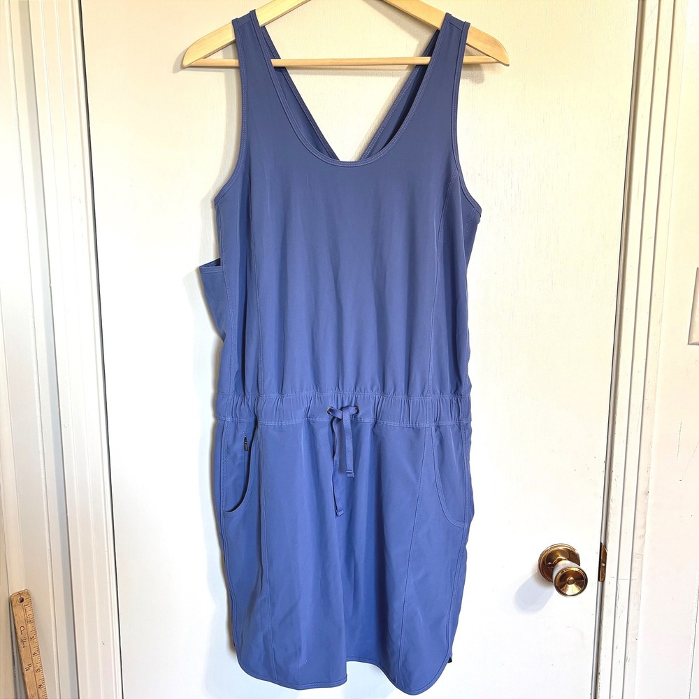 Patagonia‎ Fleetwith Dress Blue Periwinkle Crossback Active Gorpcore Medium